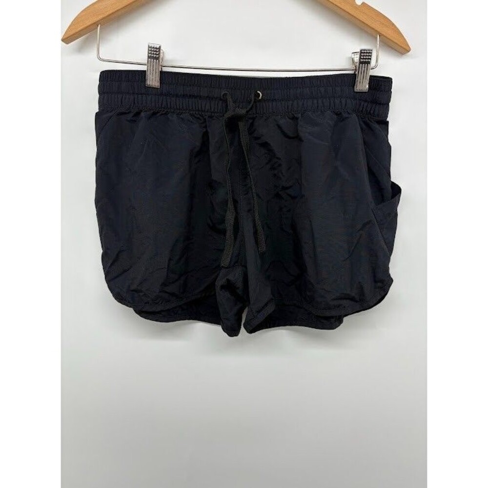 Women's Columbia Quick Dry Running/Hiking Shorts Black‎ Size Medium Drawstring